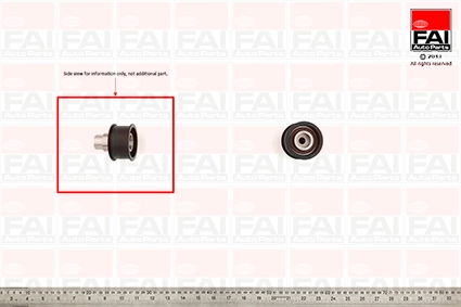 Deflection Pulley/Guide Pulley, timing belt